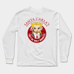 Santa Carla's Noodle Shop Long Sleeve T-Shirt